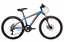 Велосипед NOVATRACK 24" EXTREME, алюм.рама 13" синий, 21-скор, TY200/EF41/TZ500, диск.торм.STG