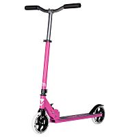 Самокат Novatrack Jungle Alloy, колеса 125 мм, розовый