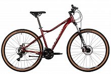 Велосипед STINGER 27.5" LAGUNA красный, алюминий, размер MD