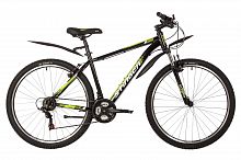 Велосипед STINGER 27.5" CAIMAN черный, сталь, размер 20"