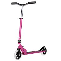 Самокат Novatrack Jungle Alloy, колеса 145 мм, розовый