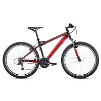 Велосипед 26' Forward Flash 26 1.0 Черный/Красный 20-21 г