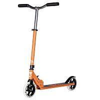 Самокат Novatrack Jungle Alloy, колеса 125 мм, оранжевый