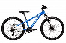 Велосипед NOVATRACK 24" EXTREME, алюм.рама 11", синий, 7-скор, TY200/EF41/TZ500, диск.торм.STG