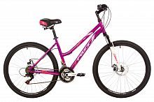 Велосипед FOXX 26" SALSA D розовый, сталь, размер 17"